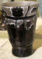"Neque dolor erit ultra" glass goblet by Émile Gallé at Petit Palace Museum. Paris, France.