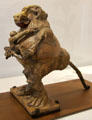 Ceramic monkey with face of toy automobile by Pablo Picasso at Picasso Museum. Paris, France.