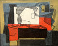 Still life painting by Pablo Picasso at Georges Pompidou Center. Paris, France.