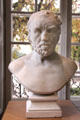 Man with Broken Nose marble bust by Auguste Rodin at Rodin Museum. Paris, France.