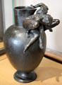 Bronze decorative vase by Auguste Rodin & Jules Desbois at Rodin Museum. Paris, France.