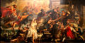 11. Death of Henry IV and the Proclamation of the Regency from Marie de' Medici Cycle by Peter Paul Rubens at Louvre Museum. Paris, France.