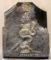 Plaque of St Simeon from Syria at Louvre Museum. Paris, France.