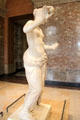Marble Aphrodite aka "Venus d'Arles" from antique theater of Arles, France perhaps after original by Praxiteles of Athens at Louvre Museum. Paris, France.