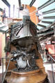 Base for Statue of Liberty as conceived by Frédéric Auguste Bartholdi, but different than one used in New York City at Arts et Metiers Museum. Paris, France.