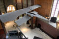 Breguet biplane by Louis Charles Bréguet seen from above at Arts et Metiers Museum. Paris, France.