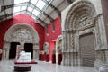 Collection of architectural casts in Trocadéro hall built for Paris Universal Exhibition of 1878 & home of casts since 1882 at Musée des Monuments Français. Paris, France.