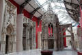 Gallery of Gothic church casts at Musée des Monuments Français. Paris, France.