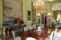 Dining room at Nissim de Camondo Museum. Paris, France.