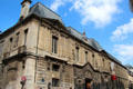 Mansard roof of Carnavalet Museum. Paris, France
