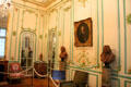 Salon of Philosophers from a mansion demolished in 1907 at Carnavalet Museum. Paris, France.