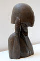 Bust of woman sculpture by Ossip Zadkine at Museum Zadkine. Paris, France.