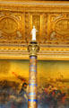 Sèvres porcelain column marking Napoleon's Victories in Germany in Grand Hall of Guards at Versailles Palace. Versailles, France.