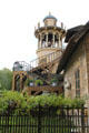 Marlborough Tower in shape of lighthouse at Marie Antoinette farm. Versailles, France.