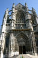 Cathédrale St-Pierre was intended, with disastrous results, at start of its building to be highest vaulted cathedral in Europe. Beauvais, France.