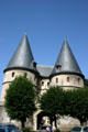 Towers of former Bishop's Palace, now Musée Départemental de l'Oise. Beauvais, France.