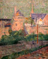 Ramparts of Vannes painting by Emile Jourdan at Vannes Museum of Beaux Arts. Vannes, France.