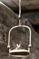Hanging ship's lantern with chantecler ornament. St Malo, France.