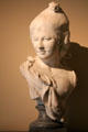 Bust of young woman by Auguste Rodin at Museum of Fine Arts of Rennes. Rennes, France.