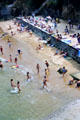 Popular resort beach. Douarnenez, France.