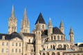Romanesque abbey church of Saint-Étienne. Caen, France