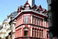 Baroque building on rue du Gros Horloge. Rouen, France.
