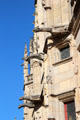 Gargoyles along Court of Appeals wing of former Parliament of Normandy & Courthouse. Rouen, France.