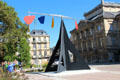Mobile sculpture by Alexander Calder at Rouen Museum of Fine Arts. Rouen, France.