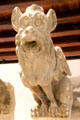 Mythical creature gargoyle in architecture gallery at Blois Chateau. Blois, France.