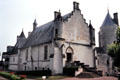 Logis Royal at Loches Chateau. Loches, France.