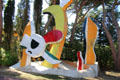 Sculpture in garden of Musée National Fernand Léger. Biot, France.