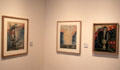 The Starlit Ewer paintings by Pablo Picasso at Picasso Museum. Antibes, France.