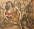 The Holy Family painting by Marc Chagall at Chagall Museum. Nice, France.