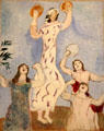 Marie Dances painting by Marc Chagall at Chagall Museum. Nice, France.