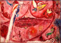Song of Songs III painting by Marc Chagall at Chagall Museum. Nice, France.