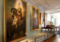 Napoleonic era portraits at Masséna Museum. Nice, France.