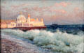 Casino on Jetty Promenade painting by Nicolas Beraud at Masséna Museum. Nice, France.