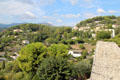 View from St Paul de Vence. St Paul de Vence, France.