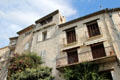 Typical multi-story residences. St Paul de Vence, France.