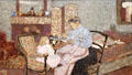Annette's Soup painting by Edouard Vuillard at Museum of the Annonciade. St Tropez, France.