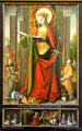 St Catherine painting attrib. Claude Guinet at Beaux-Arts Museum. Lyon, France.