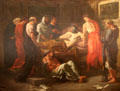 Last Words of Emperor Marcus Aurelius painting by Eugène Delacroix at Beaux-Arts Museum. Lyon, France.
