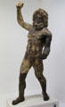 Bronze statue of Jupiter found in Saône River at Gallo Roman Museum. Lyon, France.