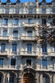 Residential building on Place Carnot. Lyon, France.