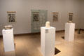 Contemporary art gallery of Nimes museum of modern art at Carrée d'Art. Nimes, France.