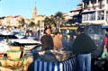 Sanary-sur-Mer market. Sanary-sur-Mer, France.