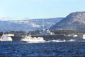 French Aircraft Carrier in port. Le Seyne-sur-Mer, France.
