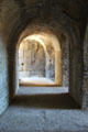 Passageway leading to seats of Roman Theatre of Orange. Orange, France.