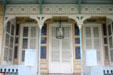 Front door of St Jean Perse Museum. Pointe-à-Pitre, Guadeloupe.