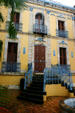 Facade of Musée Schoelcher. Pointe-à-Pitre, Guadeloupe.